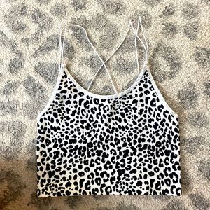 Tank top from Walmart, size Small but fits XS